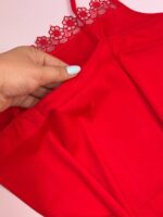 نمای پشت تاپ زنانه وارداتی نخ بامبو