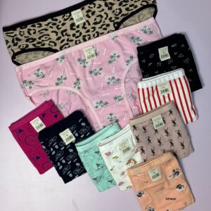 شورت زنانه تمام چاپ توریسا پک ۶ تایی