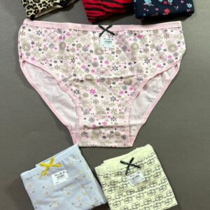 شورت طرح دار MBB سایز 2XL(پک 6 عددی)