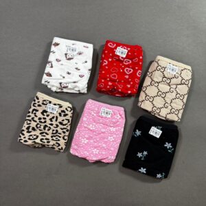 شورت نگاه مدل طرح دار چاپی پک 6 عددی