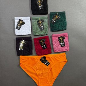 شورت توریسا مدل جلو دانتل پک 4 تایی رنگبندی میکس