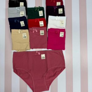 پک 6 عددی شورت تمام نخی توریسا ساده(رنگبندی میکس)