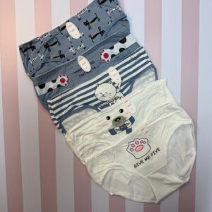 پک ۶ عددی شورت عروسکی زنانه xl با طراحی فانتزی برند آناتف